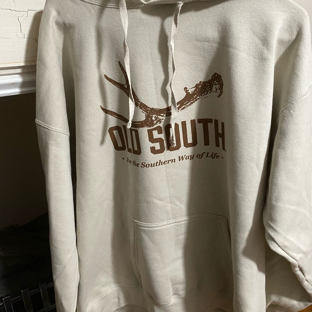 Men's Beige Hoodie